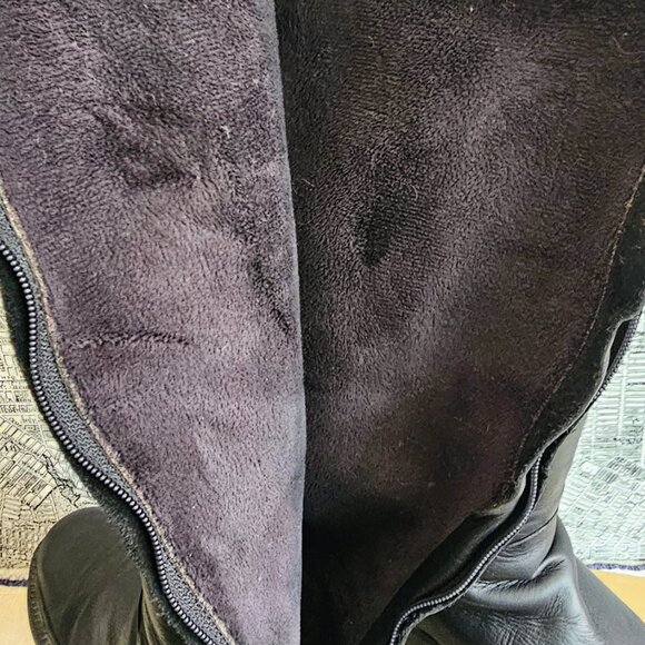 Fabianelli Italian black leather winter boots - Picture 10 of 10